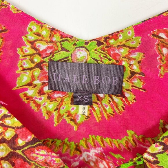 Hale Bob Colorful Silk Camisole Tank Top Layered Cami Size XS Women's - Picture 4 of 4